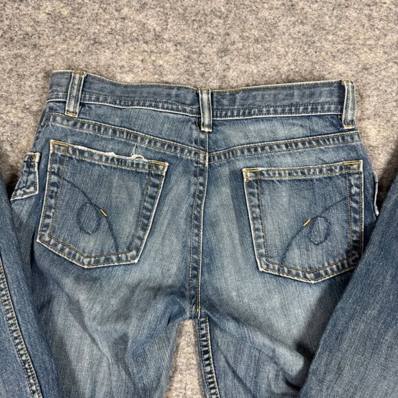 Old Navy Vintage Denim Y2K  90s 2000s Women's Blue Jeans Low Waist Size 6 - Picture 12 of 14
